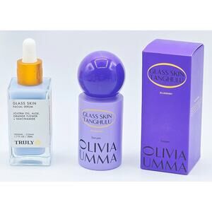 Truly Glass Skin Facial Serum 1.7oz + OLINIA UMMA Glass Skin Tanghulu 1.35 oz
